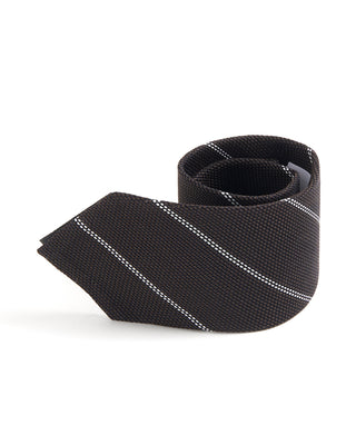 Eton Striped Grenadine Silk Tie 273