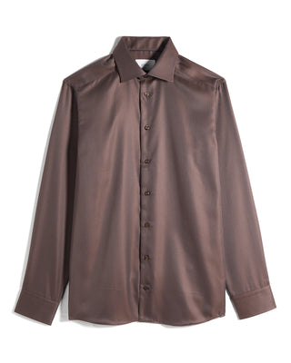 Eton Herringbone Signature Twill Slim Shirt 2107