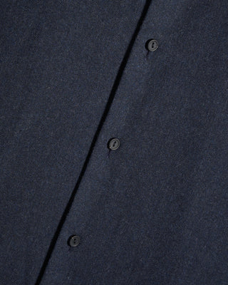 Solid Flannel Contemporary Shirt