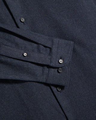 Solid Flannel Contemporary Shirt