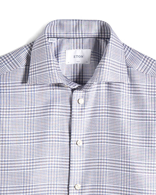 Eton Bold Check King Twill Shirt 4133