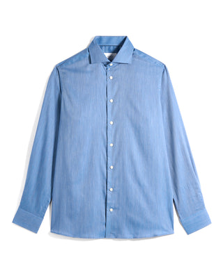 Eton Solid Signature Flannel Contemporary Shirt 4072