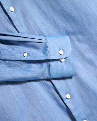 Eton Solid Signature Flannel Contemporary Shirt 4075