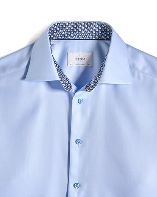 Textured Twill Effect Shirt