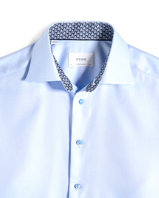 Eton Textured Twill Effect Shirt 4107