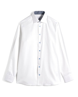 Textured Twill Effect Shirt