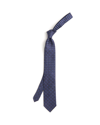 Eton Medallion Woven Silk Tie 224