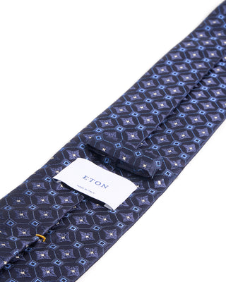 Eton Medallion Woven Silk Tie 277