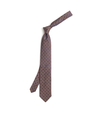 Eton Medallion Woven Silk Tie 213