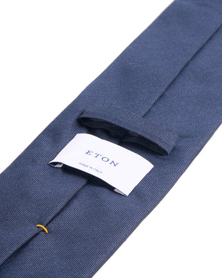 Eton Solid Woven Shantung Silk Tie 256