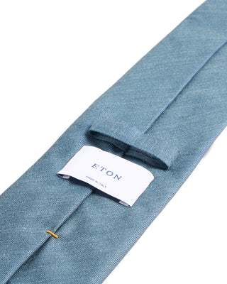 Eton Solid Woven Shantung Silk Tie 264