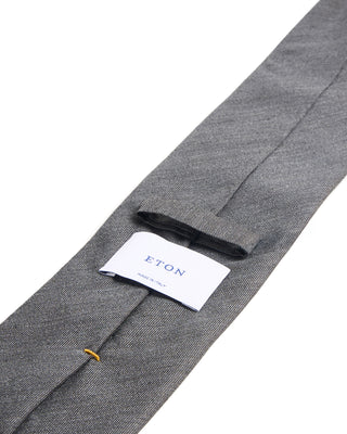 Eton Solid Woven Shantung Silk Tie 269