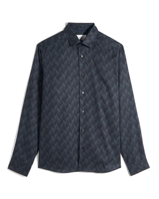 Eton Geometric Lyocell Contemporary Shirt 2075