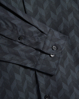 Eton Geometric Lyocell Contemporary Shirt 2078
