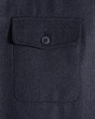 Eton Wool Structure Four Pocket Overshirt 2140