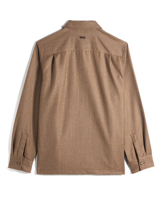 Eton Wool Structure Four Pocket Overshirt 2128