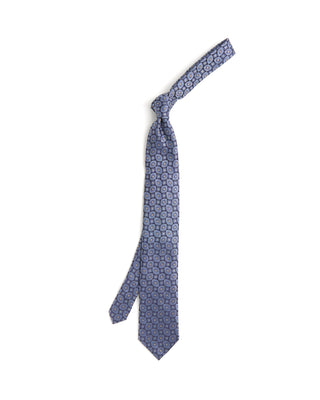 Eton Medallion Woven Silk Tie 217