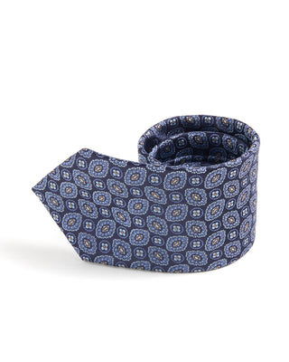 Eton Medallion Woven Silk Tie 263