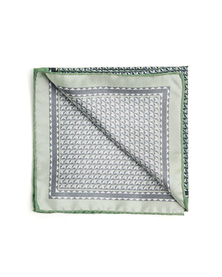 Eton Silk Twill Pocket Square 7036