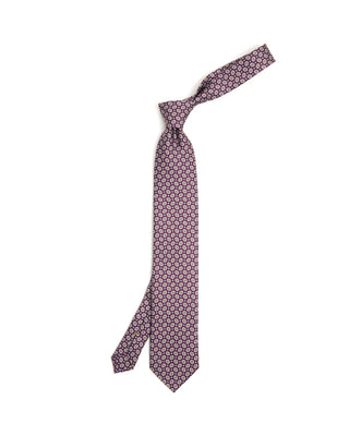Eton Silk Medallion Tie 7081