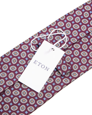Eton Silk Medallion Tie 7101