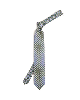 Eton Medallion Silk Twill Tie 7083