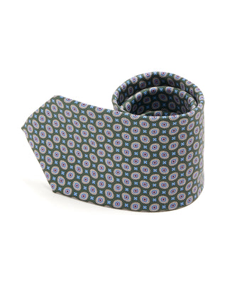 Eton Medallion Silk Twill Tie 7086