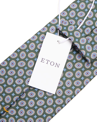 Eton Medallion Silk Twill Tie 7087