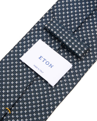 Eton Micro Motif Woven Tie 7089