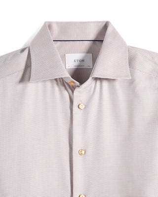 Eton Semi Solid Twill Contemporary Shirt 6797