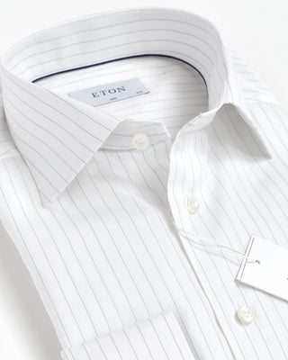 Eton Fine Stripe Slim Shirt