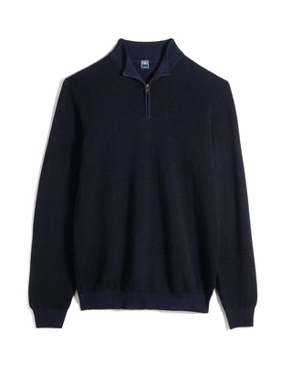 Fedeli Favonio Merino Half Zip Sweater 2260