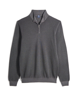 Fedeli Favonio Merino Half Zip Sweater 2248