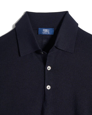 Fedeli Sport Cashmere Silk Polo 2327