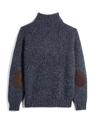 Fedeli Cork Aran Half Zip Sweater 2189