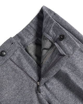 Fedeli Cashmere Flannel Trousers 2356