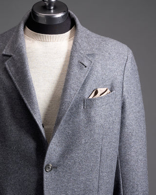 Damon Cashmere Flannel Blazer