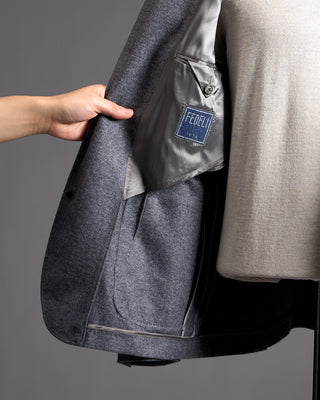 Fedeli Damon Cashmere Flannel Blazer 2727