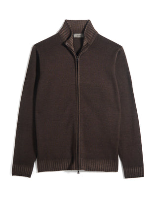 Ferrante Extrafine Merino Full Zip 824