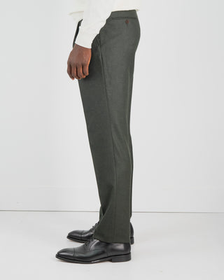 Pleated Super 100's Saxony Trousers