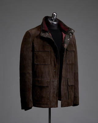 Gimos Goat Suede Insulated Field Jacket 6615