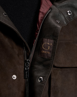 Gimos Goat Suede Insulated Field Jacket 6618