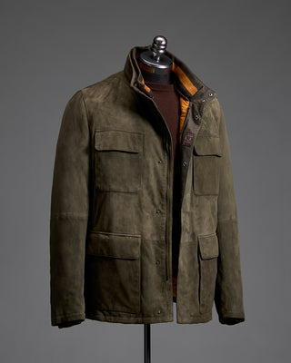Gimos Goat Suede Insulated Field Jacket 6605