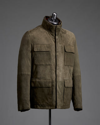 Gimos Goat Suede Insulated Field Jacket 6606