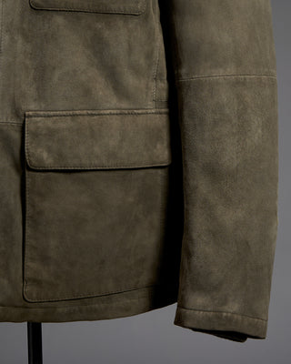 Gimos Goat Suede Insulated Field Jacket 6610