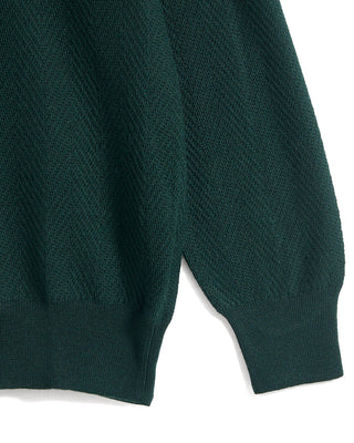 Gran Sasso Herringbone Crewneck Sweater 1230