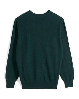 Gran Sasso Herringbone Crewneck Sweater 1234