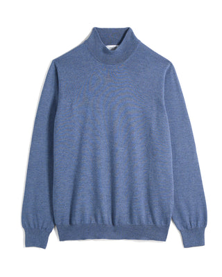 Gran Sasso Wool Mock Neck Sweater 7463