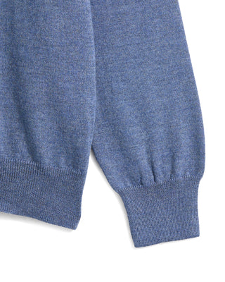 Gran Sasso Wool Mock Neck Sweater 7465