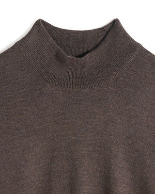 Gran Sasso Wool Mock Neck Sweater 1351